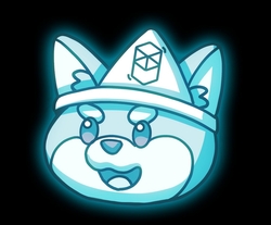 skull with ripped hood